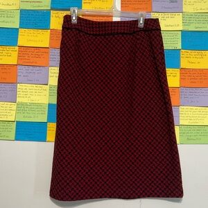 Loft size 10 midi skirt